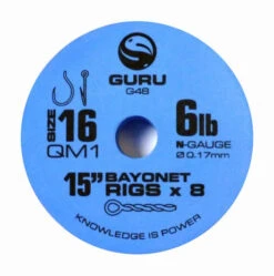 Guru - Onderlijn Bayonets QM1 Ready Rig 15" - Guru