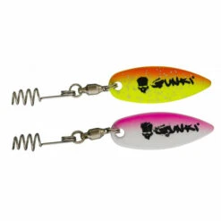 Gunki - Spinnerbladen Fix'Flash W42 Cont. Pink/Yellow - Gunki