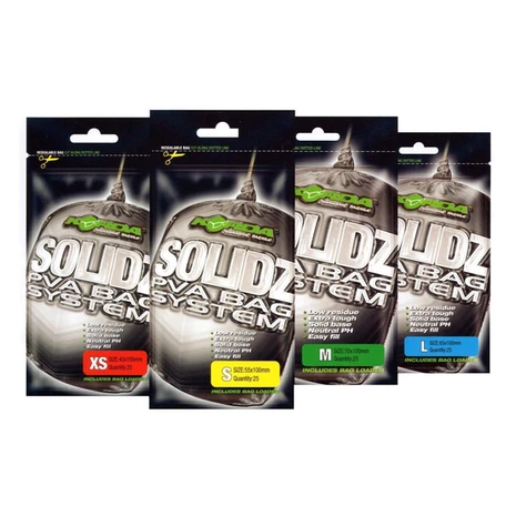 End Tackle Solidz PVA Bags - Korda 1 End Tackle Solidz PVA Bags - Korda