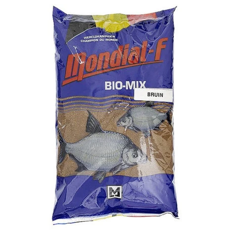 Mondial F - Voeder Bio Mix Bruin 2Kg - Mondial F 1 Mondial F - Voeder Bio Mix Bruin 2Kg - Mondial F