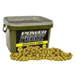 Starbaits - Boilies Power Feedz Banana Corn 14mm - 1,8kg - Starbaits