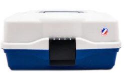 Opbergbox Tacklebox Populaire 2 Tray Metaal Blauw - Elite