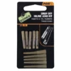 End Tackle Edges Drop-off Inline Lead Kit X 5 Inserts / Tail Rubbers - Fox Carp
