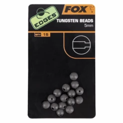 End Tackle Edges 5mm Tungsten Beads X 15 - Fox Carp