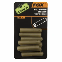 End Tackle Edges Heli Buffer Sleeves - Trans Khaki - Fox Carp