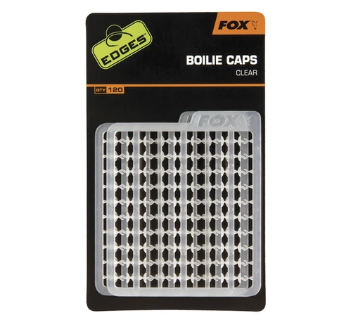 End Tackle Stoppers Edges Boilie Caps Clear (120pc) - Fox Carp 1 End Tackle Stoppers Edges Boilie Caps Clear (120pc) - Fox Carp