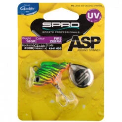 SPRO - Spinners & Lepels ASP Spinner Uv Fire Zebra - 21gr - SPRO -SENSAS Verkoop 1419490221