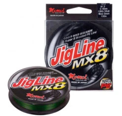 Momoi - Lijn Gevlochten PE Jigline MX8 Moss Green - 100m - Momoi