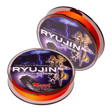 Momoi - Lijn Gevlochten PE Ryujin Orange - 100m - Momoi 1 Momoi - Lijn Gevlochten PE Ryujin Orange - 100m - Momoi
