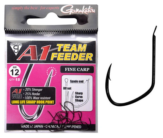 Gamakatsu - Haken A1 Team Feeder Fine Carp - Gamakatsu 1 Gamakatsu - Haken A1 Team Feeder Fine Carp - Gamakatsu