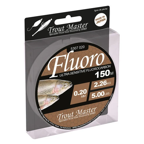 Spro Trout Master - Lijn Fluoro Mainline - 150m - Trout Master 2 Spro Trout Master - Lijn Fluoro Mainline - 150m - Trout Master - Afbeelding 2