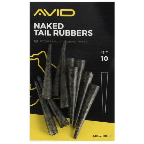Avid - End Tackle Naked Tail Rubber - Avid 2 Avid - End Tackle Naked Tail Rubber - Avid - Afbeelding 2