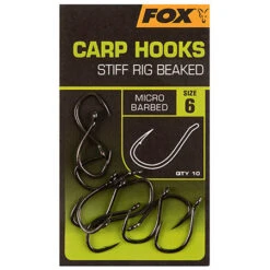Fox Carp - Haken Carp Hooks Stiff Rig Beaked - Fox Carp -SENSAS Verkoop 1641569084