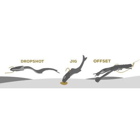 LMAB - Shads Finesse Filet Craw - 7cm - LMAB 5 LMAB - Shads Finesse Filet Craw - 7cm - LMAB - Afbeelding 5