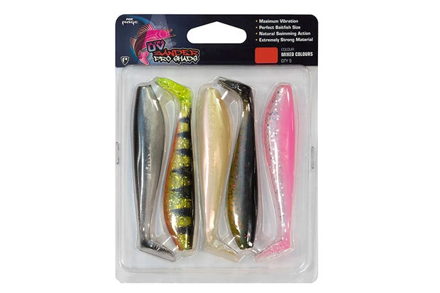 Fox Rage - Shads Zander Pro 7,5cm UV Mixed Colour Pack - Fox Rage 1 Fox Rage - Shads Zander Pro 7,5cm UV Mixed Colour Pack - Fox Rage