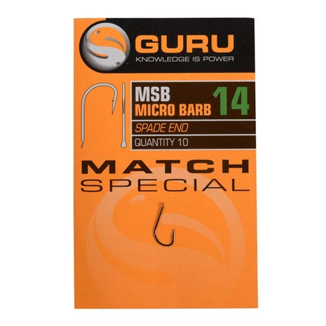 Guru - Haken MSB Micro Barb Spade End - Guru 1 Guru - Haken MSB Micro Barb Spade End - Guru