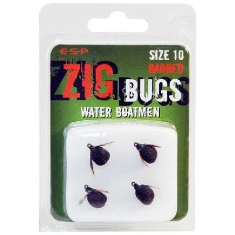 ESP - End Tackle Zig Bugs Water Boatmen - Maat 10 - ESP 1 ESP - End Tackle Zig Bugs Water Boatmen - Maat 10 - ESP