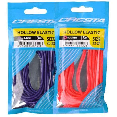 Cresta - Holle Elastiek Hollow Elastic - 3m - Cresta 1 Cresta - Holle Elastiek Hollow Elastic - 3m - Cresta