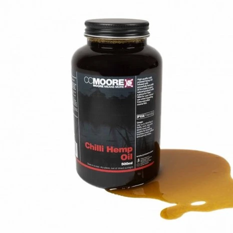 CC Moore - Chili Hemp Oil - 500ml - CC Moore 1 CC Moore - Chili Hemp Oil - 500ml - CC Moore