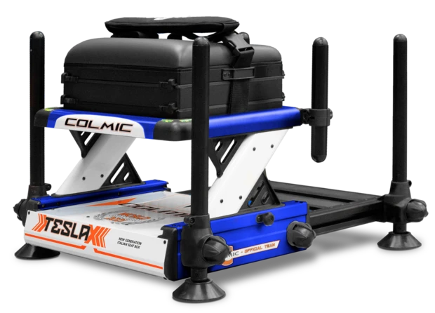 Colmic - Station Tesla X White / Blue - Colmic 1 Colmic - Station Tesla X White / Blue - Colmic