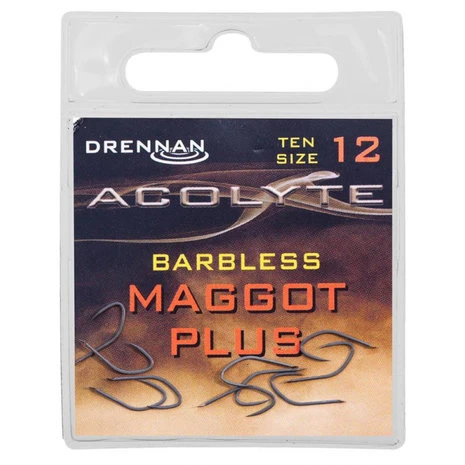 Drennan - Haken Acolyte Barbless Maggot Plus - Drennan 1 Drennan - Haken Acolyte Barbless Maggot Plus - Drennan