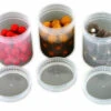 Fox Carp - Bait Tubs Full Size Size Clear - 6 Stuks - Fox Carp