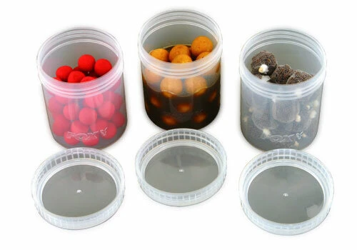 Fox Carp - Bait Tubs Full Size Size Clear - 6 Stuks - Fox Carp 1 Fox Carp - Bait Tubs Full Size Size Clear - 6 Stuks - Fox Carp