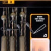Fox Carp - End Tackle Edges Camo Submerge Heli Rigs Kwik Change Kit 30lb - Fox Carp