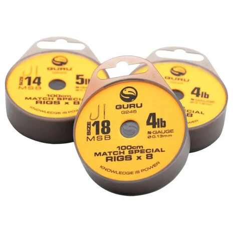 Guru - Onderlijn Match Special Rig - 100cm - Guru 1 Guru - Onderlijn Match Special Rig - 100cm - Guru