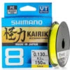 Shimano - Lijn Gevlochten Kairiki 8 Yellow - 150m - Shimano
