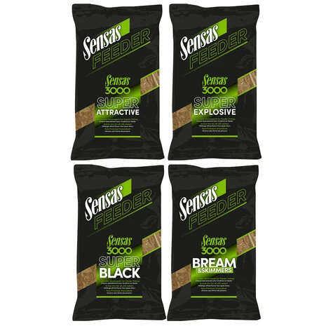 Sensas - Voeder Feeder 3000 1kg - Sensas 1 Sensas - Voeder Feeder 3000 1kg - Sensas