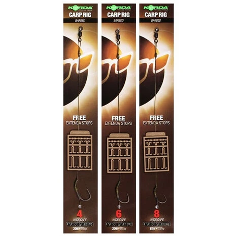 Korda - Onderlijn Dark Matter Rig Barbed - Korda 1 Korda - Onderlijn Dark Matter Rig Barbed - Korda