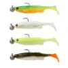 Savage Gear - Softbaits Fat Minnow T-Tail RTF Sinking Darkwater Mix 5gr + 7,5gr - Savage Gear