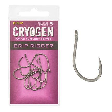 ESP - Haken Cryogen Grip Rigger Barbed - ESP 1 ESP - Haken Cryogen Grip Rigger Barbed - ESP