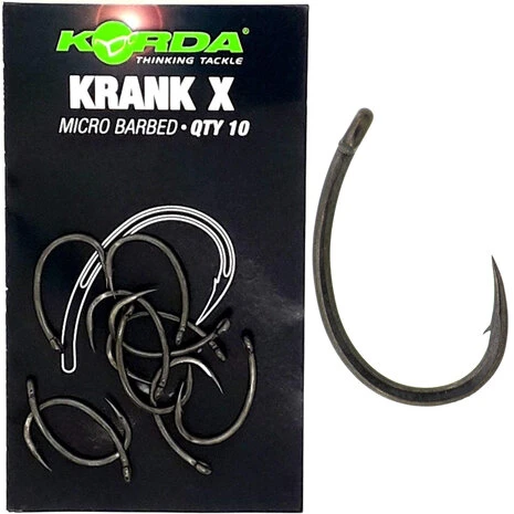 Korda - Haken Krank X Micro Barbed - Korda 1 Korda - Haken Krank X Micro Barbed - Korda